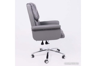 Офисное кресло AksHome Homer Eco (кожзам, темно-серый)