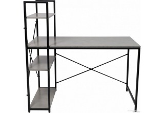 AksHome Onyx (бетон/черный металл)