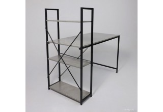 AksHome Onyx (бетон/черный металл)