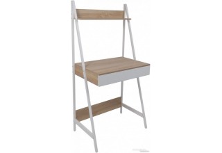 AksHome Shape (светлый дуб/белый металл)