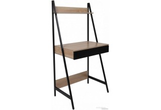 AksHome Shape (светлый дуб/черный металл)