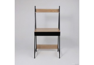 AksHome Shape (светлый дуб/черный металл)