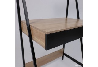 AksHome Shape (светлый дуб/черный металл)