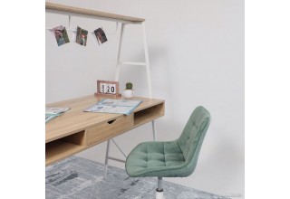 AksHome Vector (светлый дуб/белый металл)