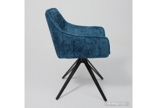 AksHome Connor (синий велюр букле GY70-23/черный)