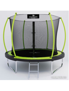 Батут Calviano Inside Master Green 252 см - 8ft (внутренняя сетка, с лестницей)