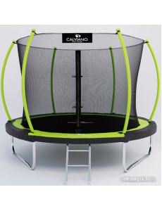 Батут Calviano Inside Master Green 312 см - 10ft (внутренняя сетка, с лестницей)