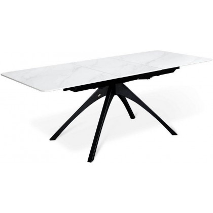 Sheffilton SHT-T76 (белый мрамор/черный)