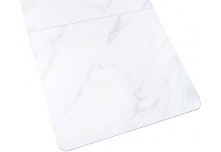 Sheffilton SHT-T76 (белый мрамор/черный)