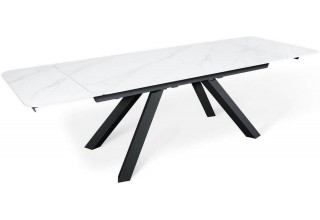 Sheffilton SHT-T77 (белый мрамор/черный)