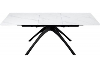 Sheffilton SHT-T77 (белый мрамор/черный)