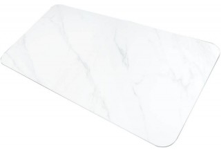 Кухонный стол Sheffilton SHT-T78 (белый мрамор/черный)