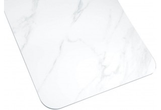 Кухонный стол Sheffilton SHT-T78 (белый мрамор/черный)