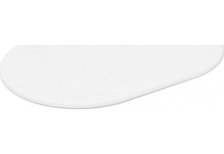 Кухонный стол Sheffilton SHT-TU65/TT 120/80 МДФ овальный (белый/белоснежная шагрень)