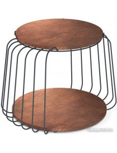 Журнальный столик Sheffilton SHT-CT70M (кариф/антрацит)