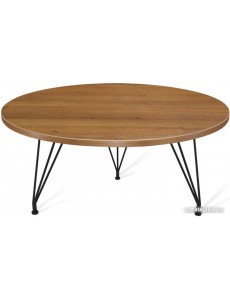 Журнальный столик Sheffilton SHT-TU29/H36/ЛДСП 60 (черный муар/бук бавария)