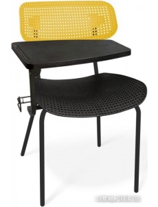 Офисное кресло Sheffilton SHT-S85М-RD с пюпитром (желтый/черный/черный муар)