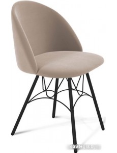 Стул Sheffilton SHT-ST35/S100 (латте/черный муар)