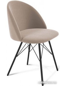 Стул Sheffilton SHT-ST35/S37 (латте/черный муар)