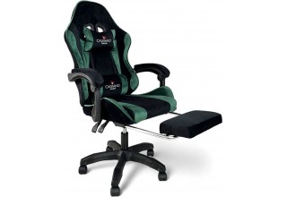 Calviano 1583 (черно-зеленый велюр)