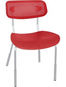 Детский стул Sheffilton SHT-S85PB-1 (красный/красный/хром лак)