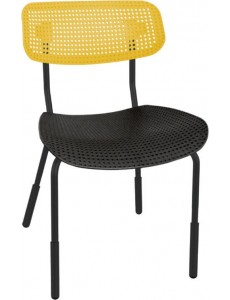 Детский стул Sheffilton SHT-S85PB-1 (черный/желтый/черный муар)