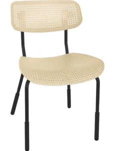 Детский стул Sheffilton SHT-S85PB-1 (бежевый/бежевый/черный муар)