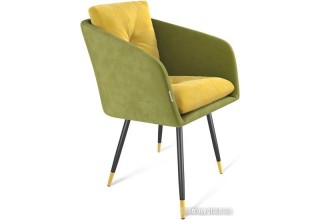 Sheffilton SHT-ST43-2/S95-1 (фисташковый десерт/черный муар/золото)