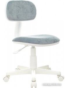 Офисное кресло Бюрократ CH-W201NX (серо-голубой Light-28/пластик белый)