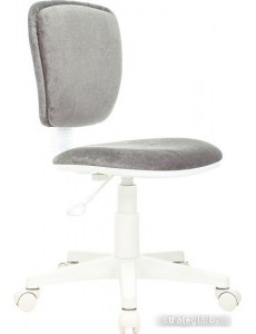 Офисное кресло Бюрократ CH-W204NX (серый Light-19/пластик белый)