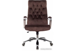 Бюрократ T-9928SL Fabric (коричневый Italia 6/крестовина металл хром)