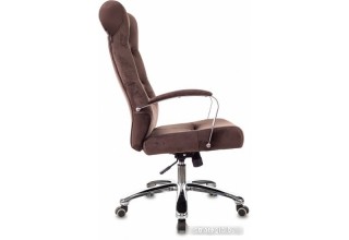 Бюрократ T-9928SL Fabric (коричневый Italia 6/крестовина металл хром)