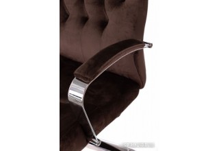 Бюрократ T-9928SL Fabric (коричневый Italia 6/крестовина металл хром)