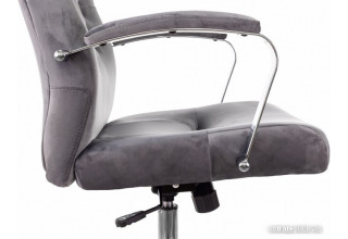 Бюрократ T-9928SL Fabric (серый Italia 26/крестовина металл хром)