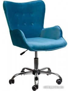 Кресло Седия Белла (бирюзовый велюр)