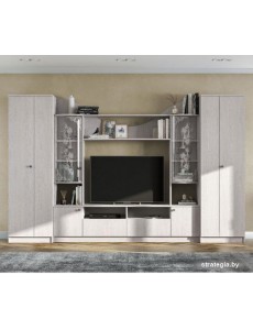 Стенка NN мебель МГС 8 исп 1 ЛДСП (ясень анкор светлый)