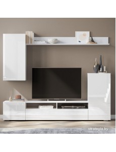 Горка NN мебель МГС 4 МДФ (белый/белый глянец)