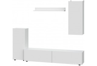 NN мебель МГС 10 (белый текстурный)