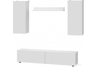 NN мебель МГС 10 (белый текстурный)