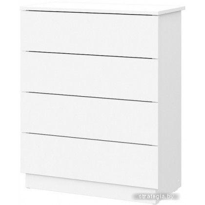 Комод NN мебель КМ 1 (белый текстурный)