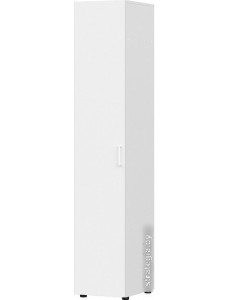 Шкаф-пенал NN мебель Токио пенал одностворчатый (белый текстурный)