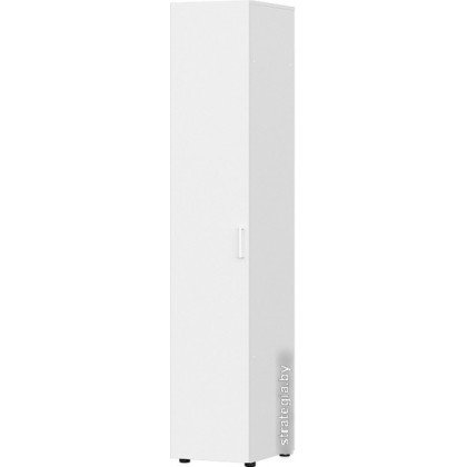 Шкаф-пенал NN мебель Токио пенал одностворчатый (белый текстурный)