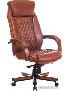 Кресло Бюрократ T-9924WALNUT (светло-коричневый)