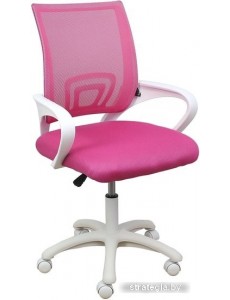 Компьютерное кресло AksHome Ricci White Kids (розовый)
