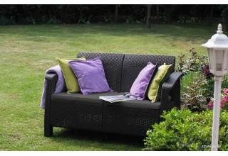 Keter Corfu II Love Seat 258946 (коричневый)