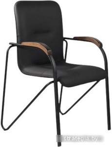 Офисный стул Nowy Styl Samba black V-14 орех