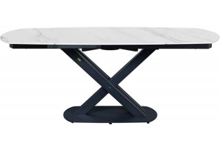 Sheffilton SHT-T75 (белый мрамор/черный)