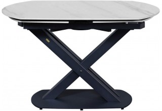 Sheffilton SHT-T75 (белый мрамор/черный)