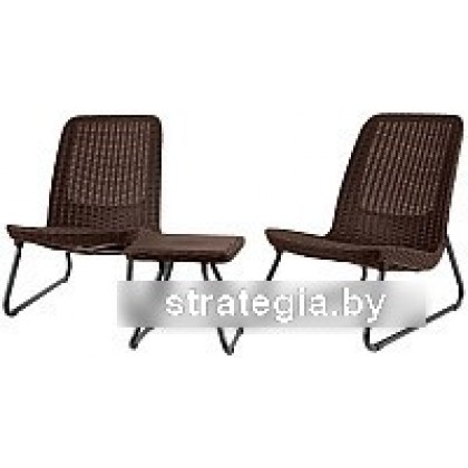 Keter Rio Patio Set 211426 (коричневый)