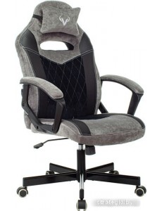 Офисное кресло Бюрократ Zombie Viking 6 Knight Fabric (серый/черный)